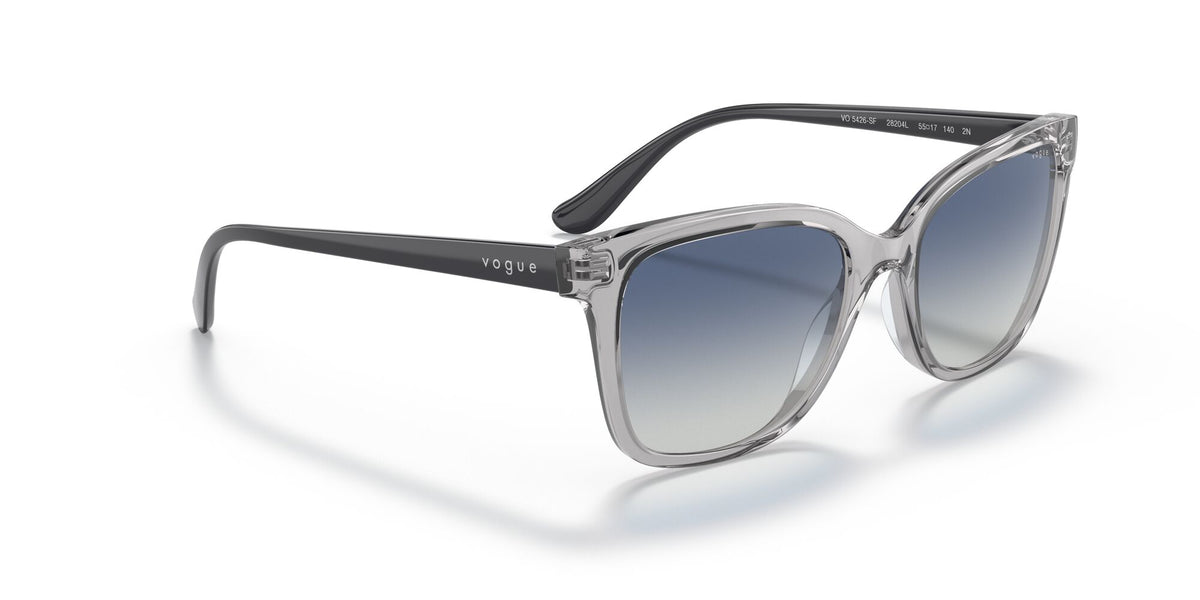 Vogue 0VO5426SF 28204L 55 Transparent Grey/ Light Grey Gradient Blue 55 / Plastic / Plastic