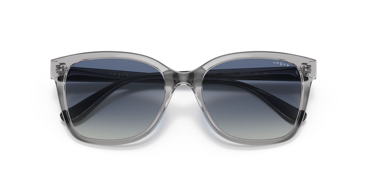 Vogue 0VO5426SF 28204L 55 Transparent Grey/ Light Grey Gradient Blue 55 / Plastic / Plastic