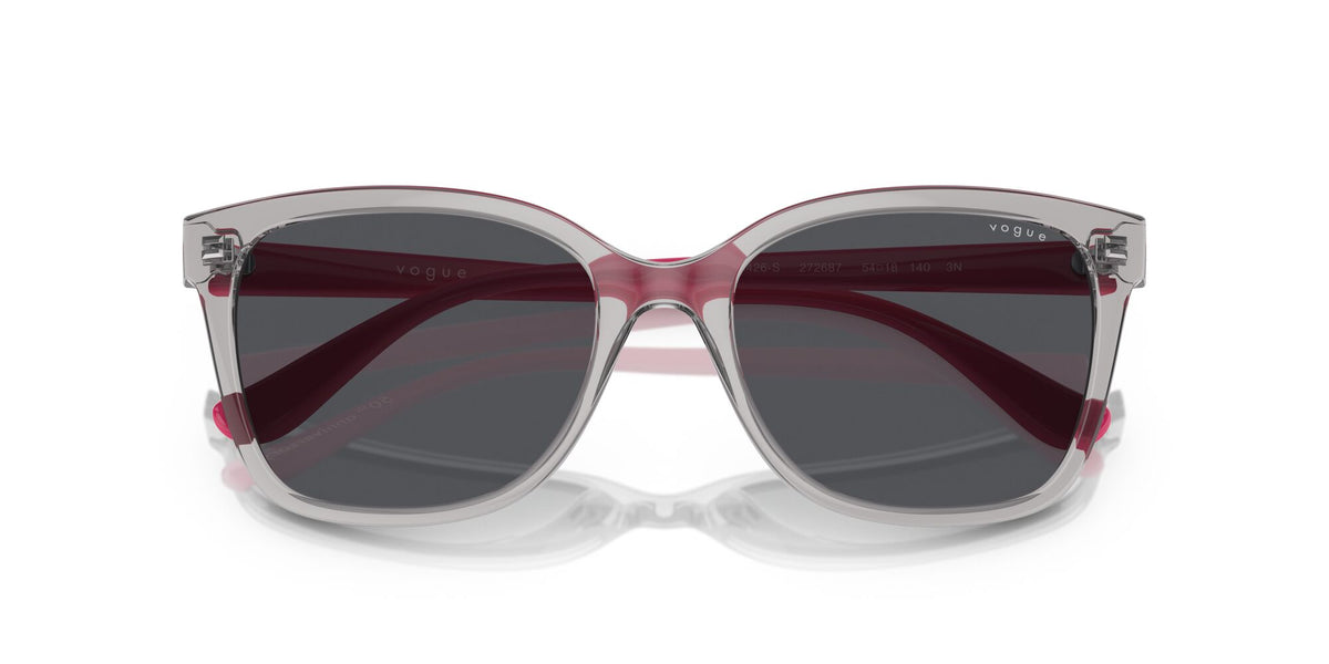 Vogue 0VO5426S 272687 54 Transparent Grey/ Dark Grey 54 / Polycarbonate / Injected / Molded