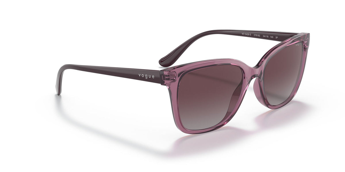 Vogue 0VO5426S 276162 54 Transparent Purple/ Polarised Grey Gradient Dark Violet 54 / Plastic / Plastic