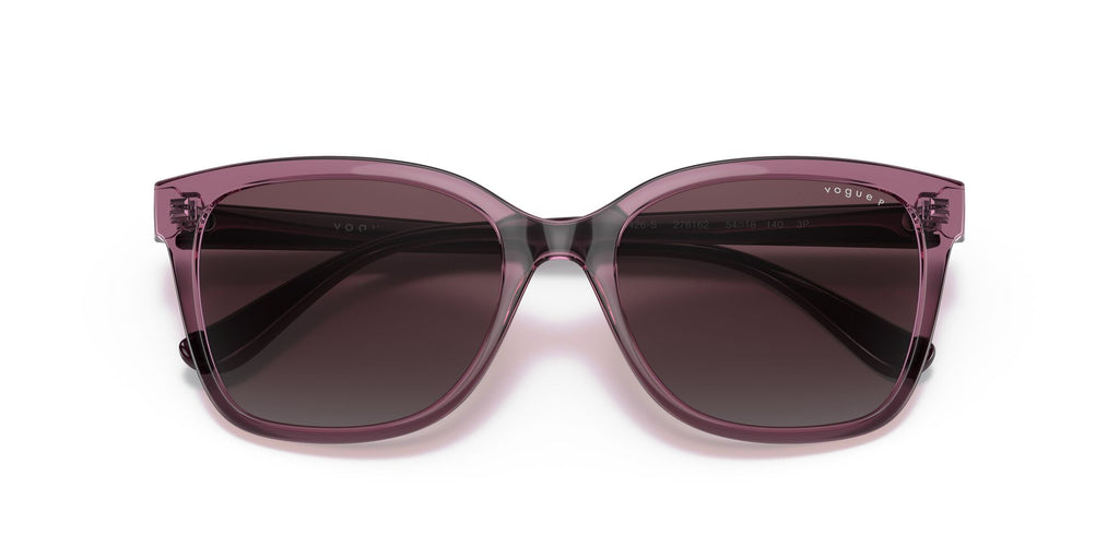 Vogue 0VO5426S 276162 54 Transparent Purple/ Polarised Grey Gradient Dark Violet 54 / Plastic / Plastic