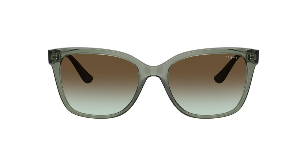 Vogue  0VO5426S 3086E8 54 Transparent Mallard Green/ Green Gradient Brown