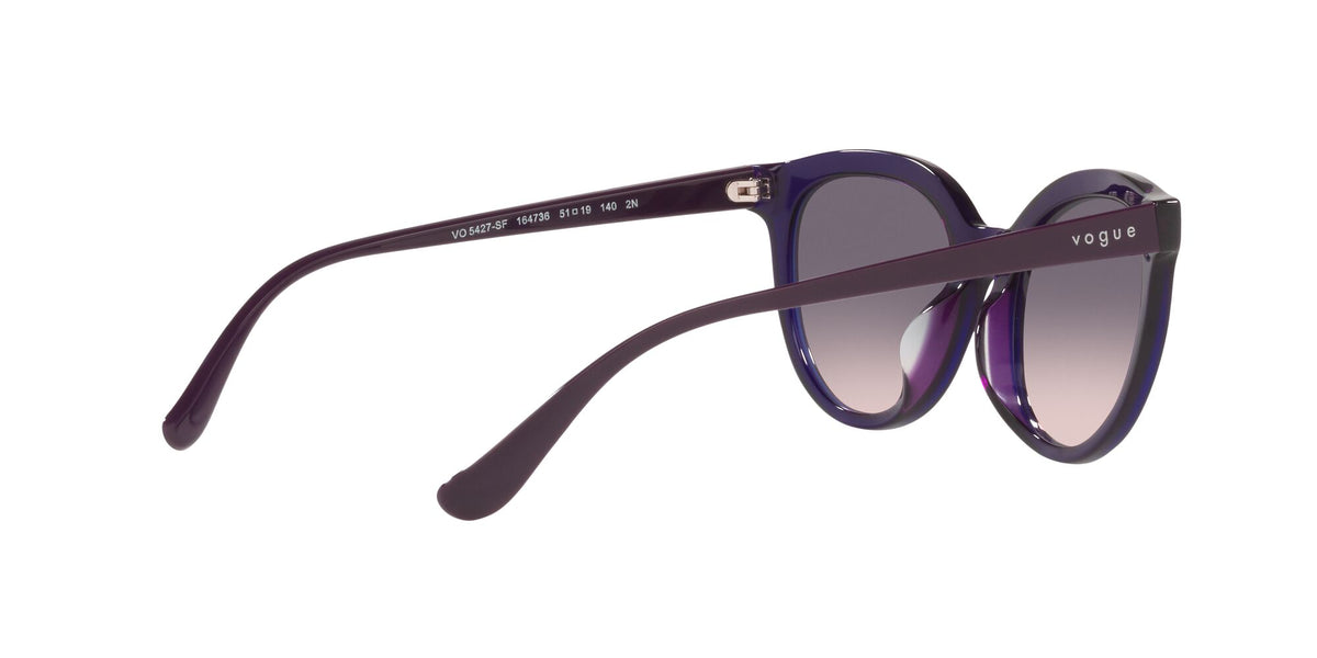 Vogue 0VO5427SF 164736 51 Transparent Purple/ Pink Gradient Dark Violet 51 / Plastic / Plastic