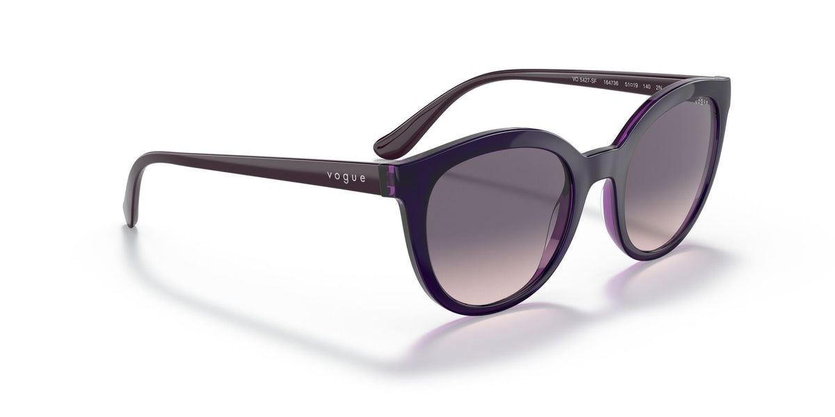 Vogue 0VO5427SF 164736 51 Transparent Purple/ Pink Gradient Dark Violet 51 / Plastic / Plastic