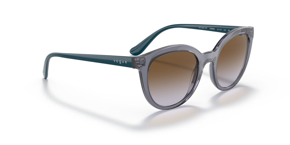 Vogue VO 5427SF Transparent Blue / Violet Gradient Brown 51 / Plastic / Plastic
