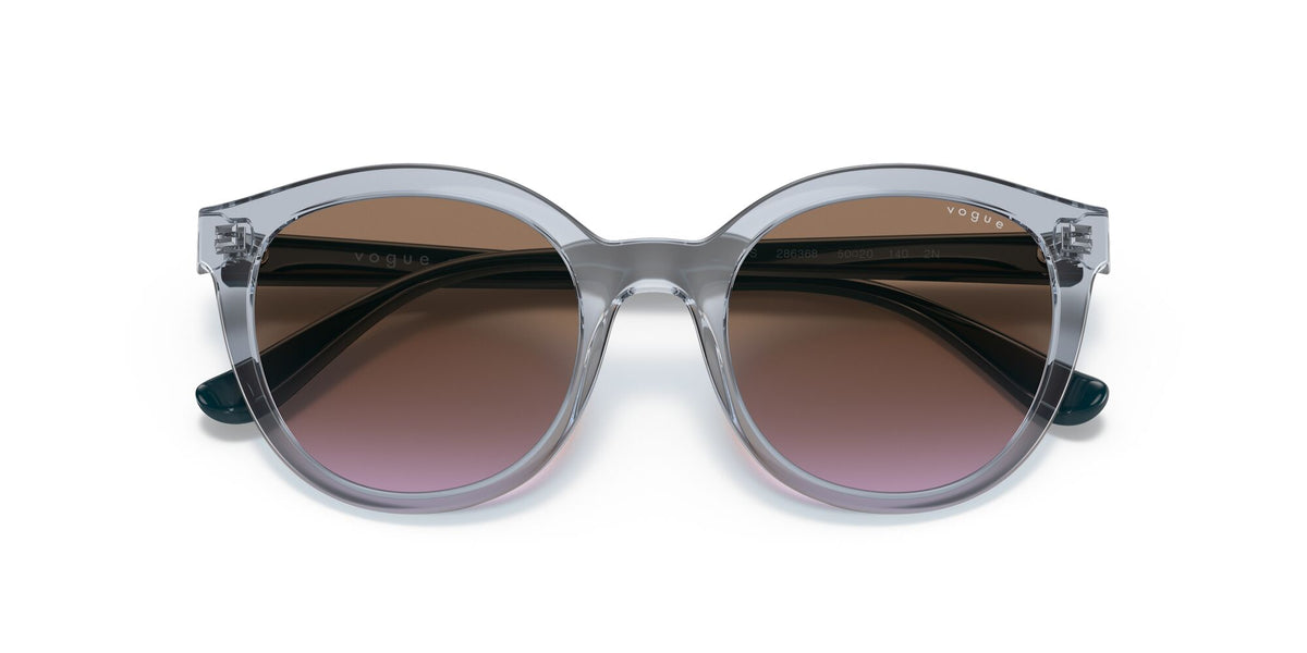 Vogue 0VO5427S 286368 50 Transparent Blue/ Violet Gradient Brown 50 / Plastic / Plastic