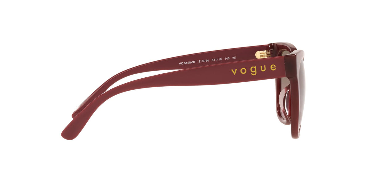 Vogue 0VO5428SF 213914 51 Bordeaux/ Violet Gradient Brown 51 / Plastic / Plastic