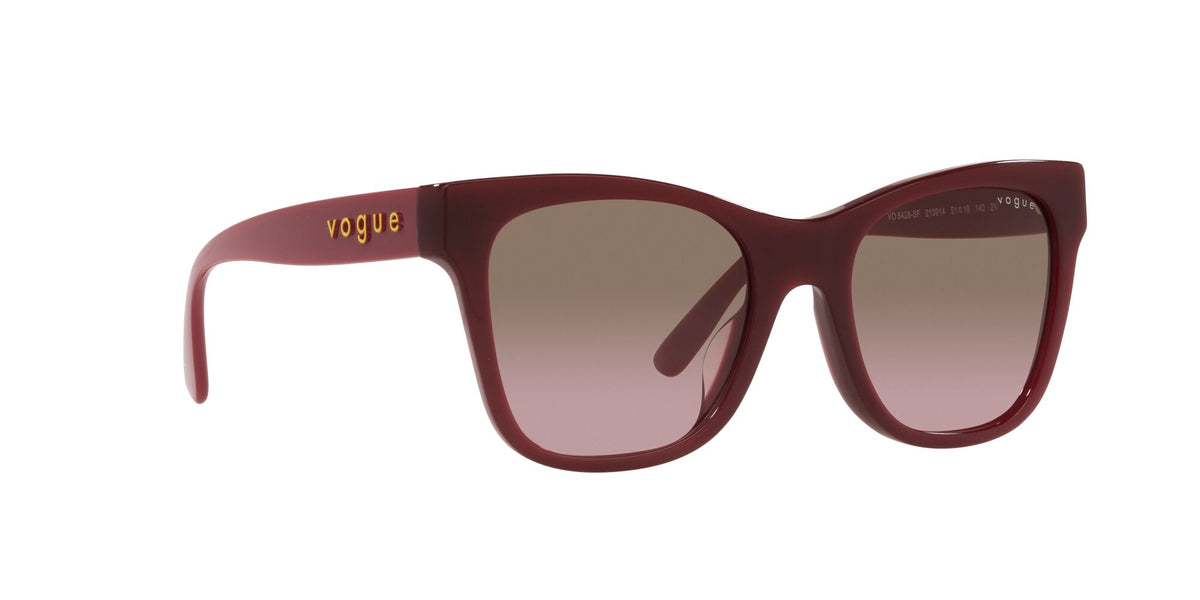 Vogue 0VO5428SF 213914 51 Bordeaux/ Violet Gradient Brown 51 / Plastic / Plastic