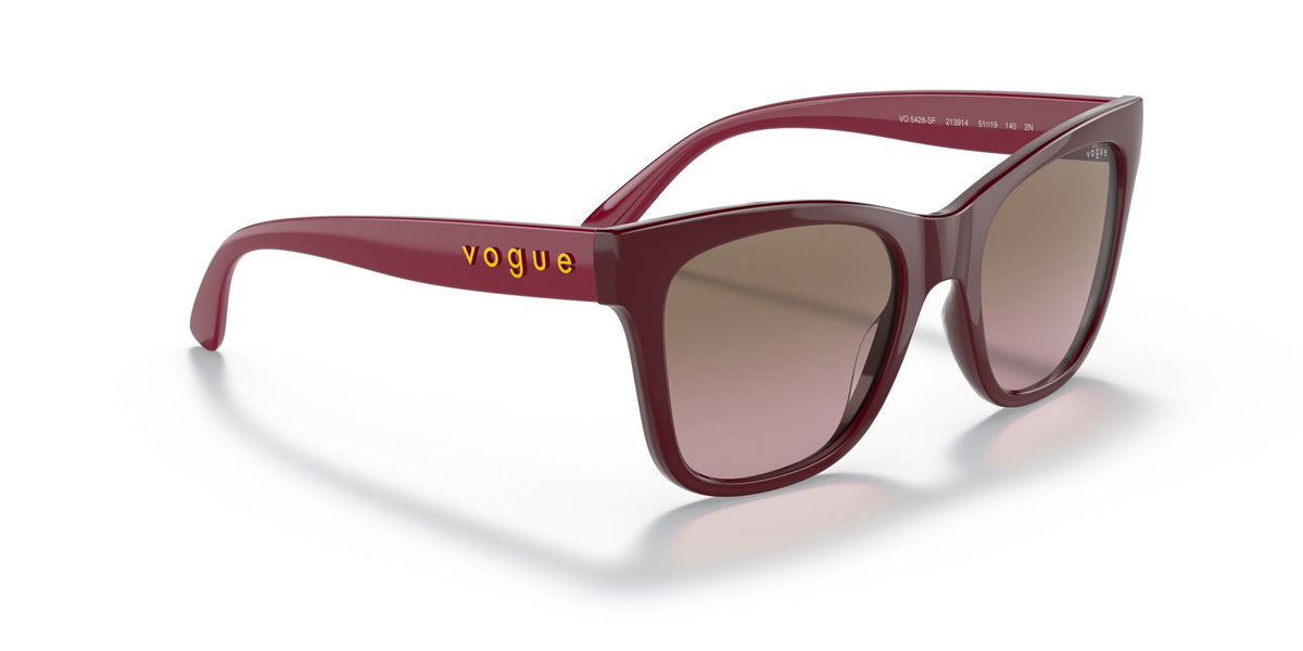 Vogue 0VO5428SF 213914 51 Bordeaux/ Violet Gradient Brown 51 / Plastic / Plastic