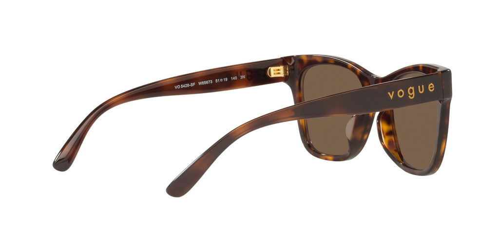 Vogue 0VO5428SF W65673 51 Dark Havana/ Dark Brown 51 / Plastic / Plastic