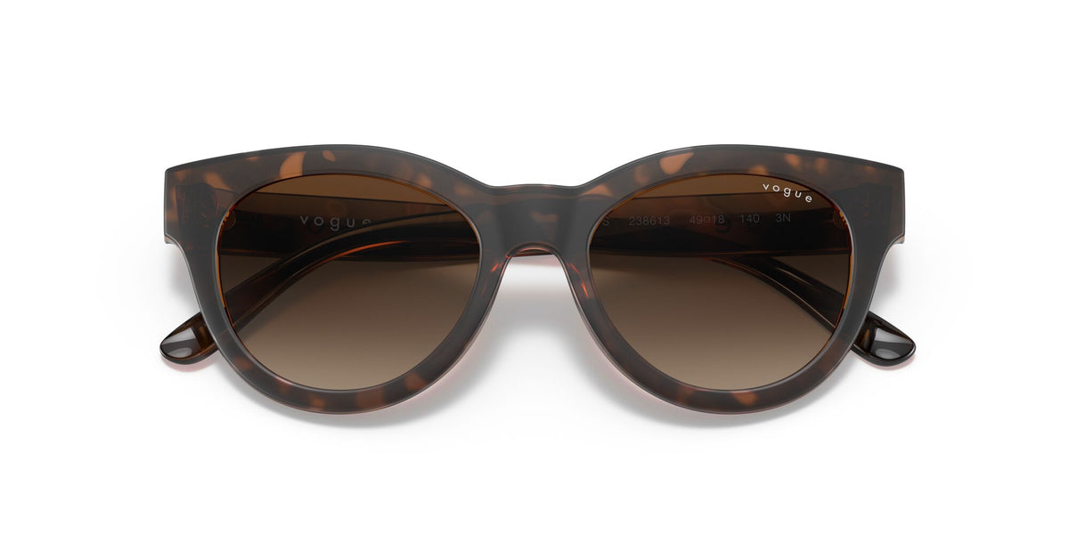 Vogue VO 5429S Top Havana/Light Brown / Brown Gradient 49 / Plastic / Plastic