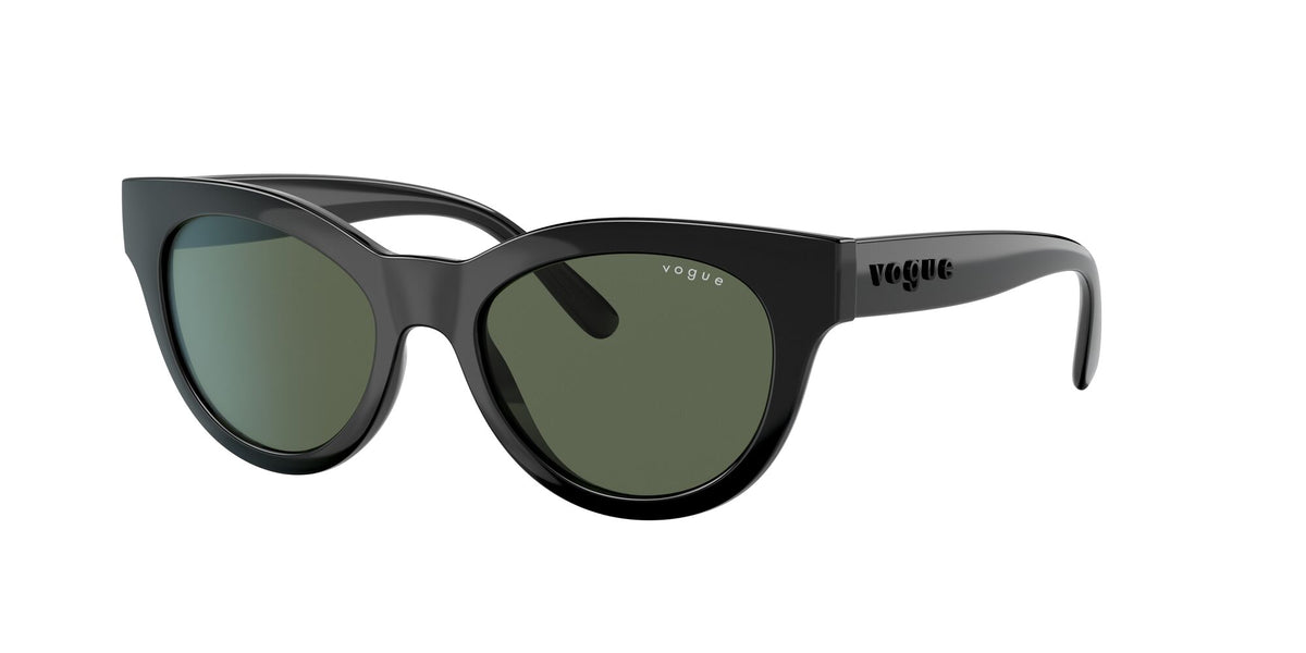 Vogue VO 5429S Black / Dark Green 49 / Plastic / Plastic
