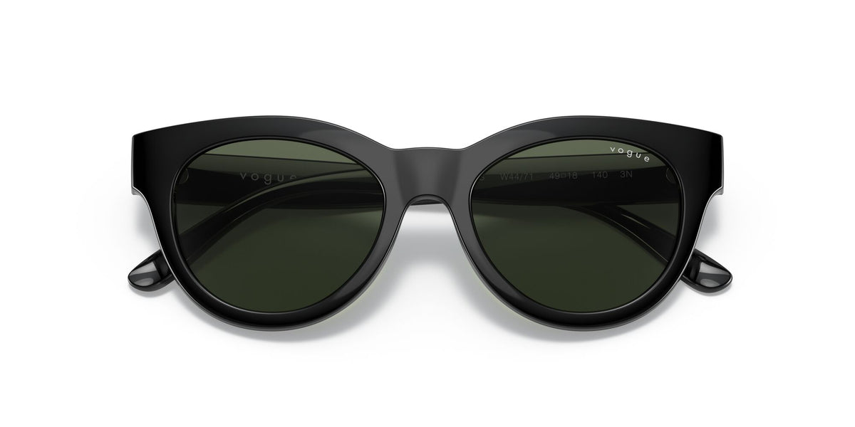 Vogue VO 5429S Black / Dark Green 49 / Plastic / Plastic