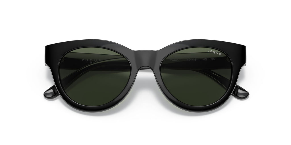 Vogue VO 5429S Black / Dark Green 49 / Plastic / Plastic
