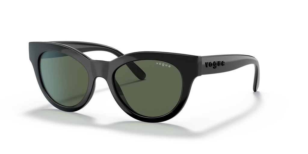 Vogue VO 5429S Black / Dark Green 49 / Plastic / Plastic