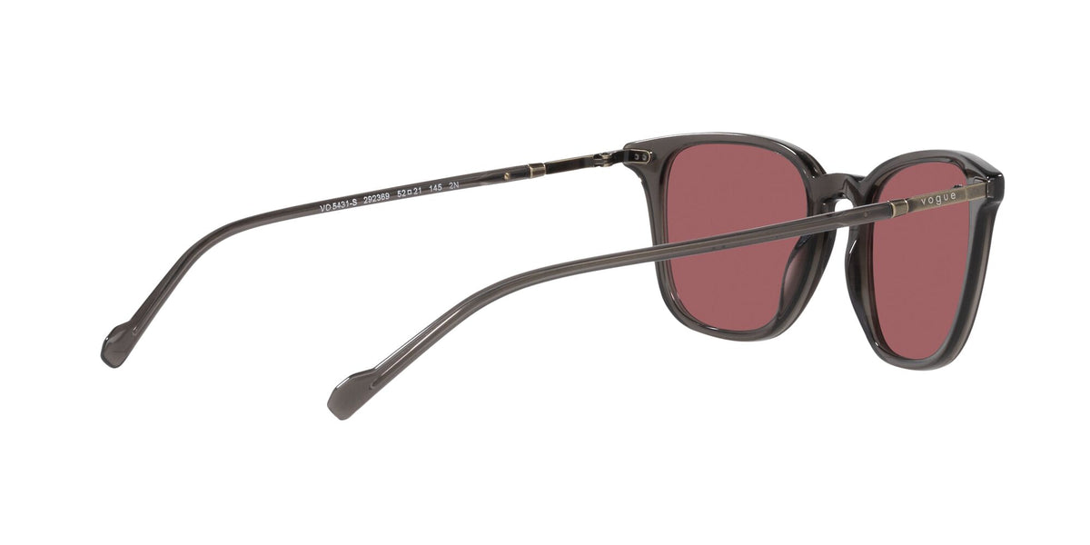 Vogue 0VO5431S 292369 52 Transparent Grey/ Dark Violet 52 / Plastic / Plastic
