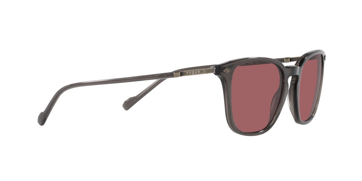 Vogue 0VO5431S 292369 52 Transparent Grey/ Dark Violet 52 / Plastic / Plastic