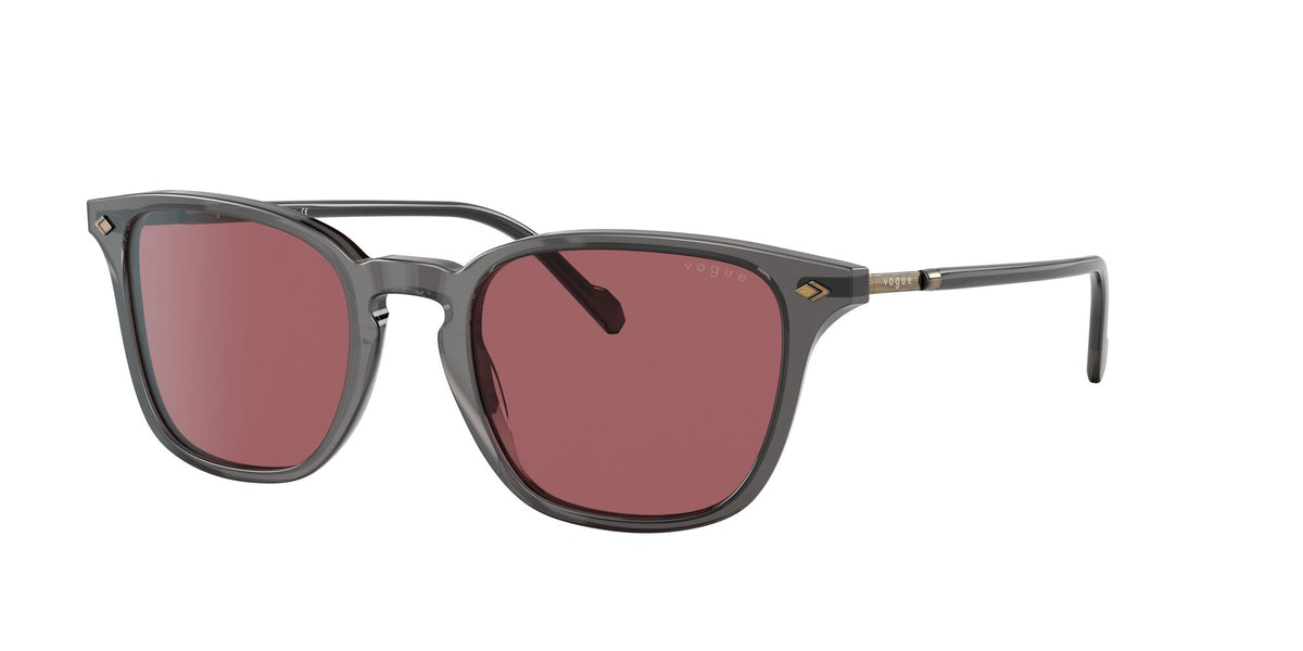 Vogue 0VO5431S 292369 52 Transparent Grey/ Dark Violet 52 / Plastic / Plastic