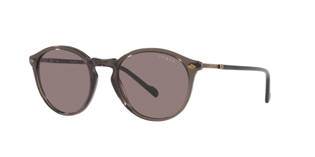 Vogue 0VO5432S 29237N 51 Grey Transparent/ Purple Brown 51 / Plastic / Plastic