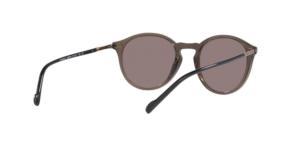 Vogue 0VO5432S 29237N 51 Grey Transparent/ Purple Brown 51 / Plastic / Plastic