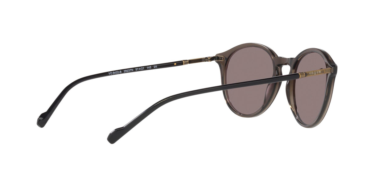 Vogue 0VO5432S 29237N 51 Grey Transparent/ Purple Brown 51 / Plastic / Plastic