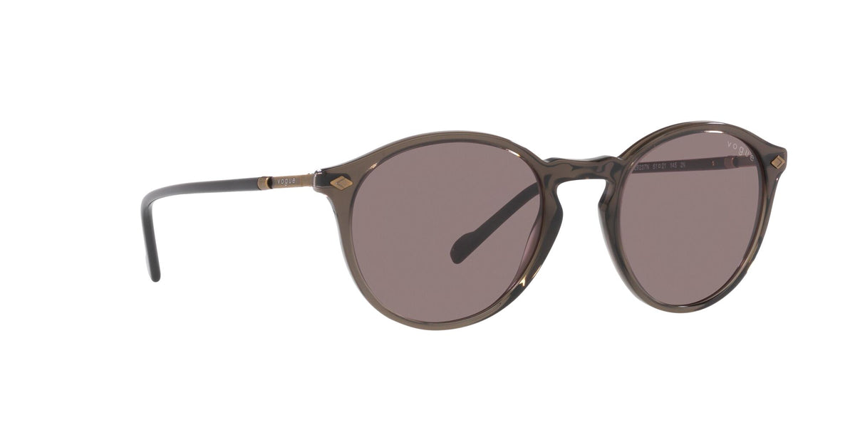 Vogue 0VO5432S 29237N 51 Grey Transparent/ Purple Brown 51 / Plastic / Plastic