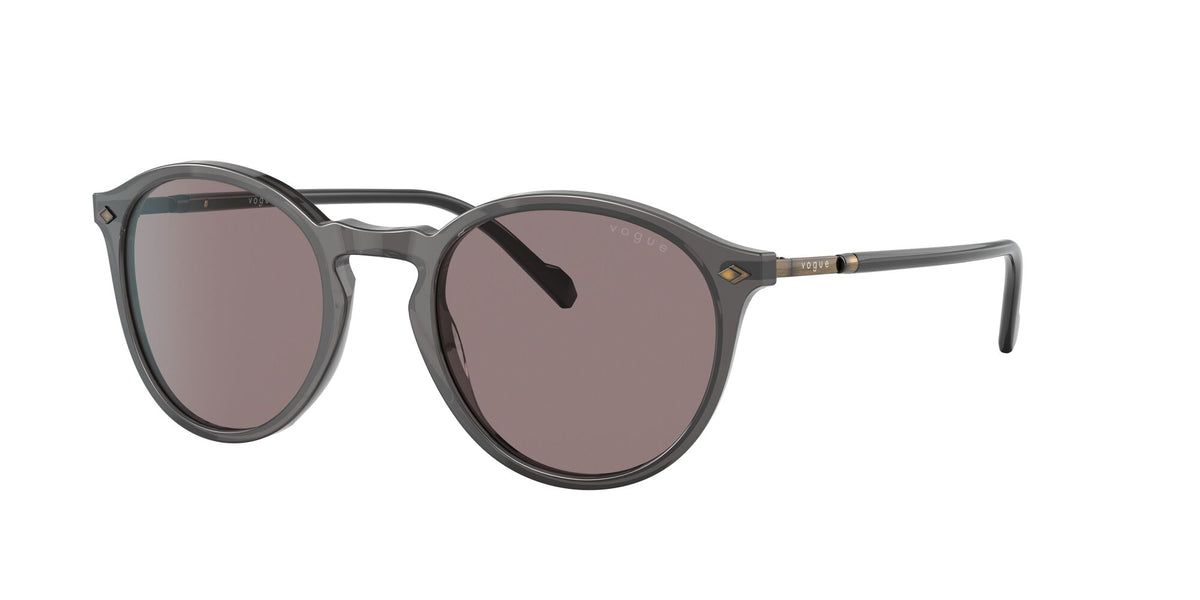 Vogue 0VO5432S 29237N 51 Grey Transparent/ Purple Brown 51 / Plastic / Plastic