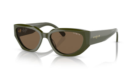 Vogue VO 5438S Hunter Green / Dark Brown 52 / Plastic / Plastic