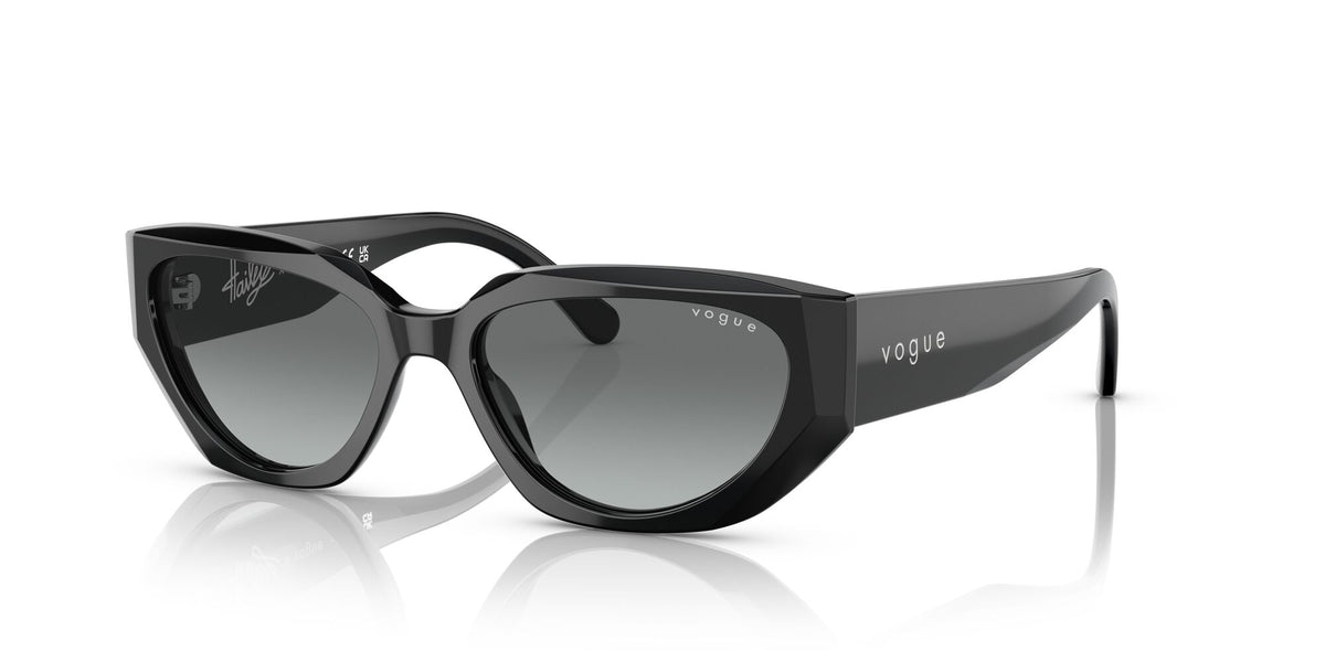 Vogue VO 5438S Black / Grey Gradient 52 / Plastic / Plastic