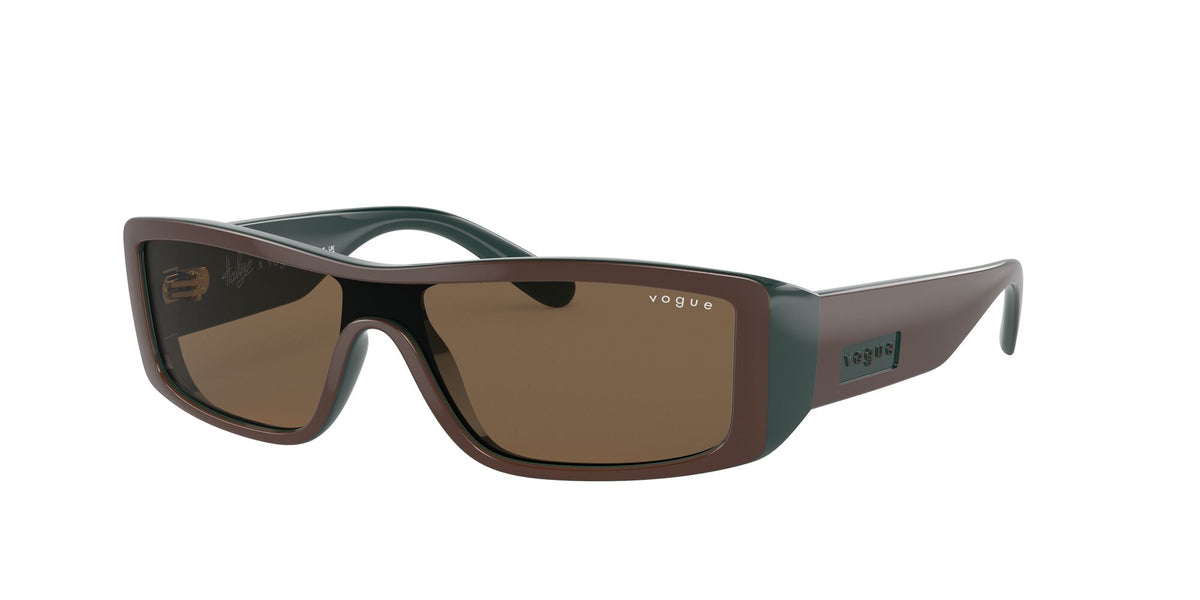 VO 5442S Vogue  Top Brown/Green / Dark Brown 22 22 / Polyamide / Injected / Molded