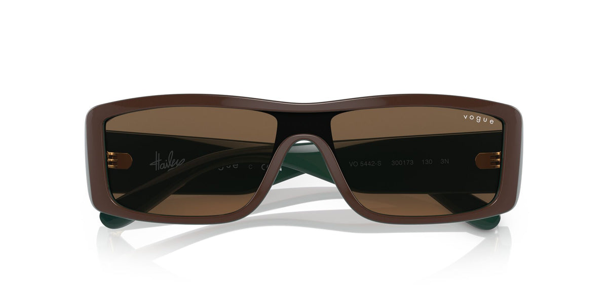 VO 5442S Vogue  Top Brown/Green / Dark Brown 22 22 / Polyamide / Injected / Molded