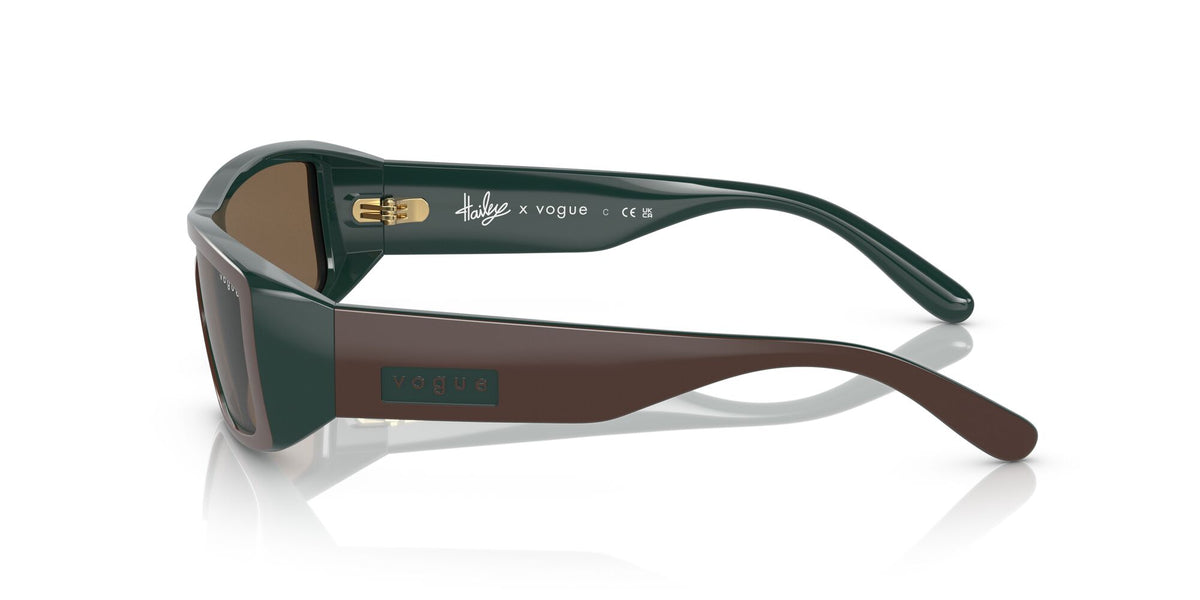 VO 5442S Vogue  Top Brown/Green / Dark Brown 22 22 / Polyamide / Injected / Molded
