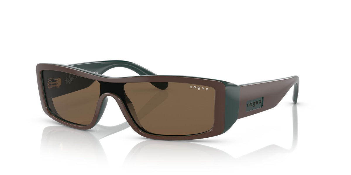 VO 5442S Vogue  Top Brown/Green / Dark Brown 22 22 / Polyamide / Injected / Molded