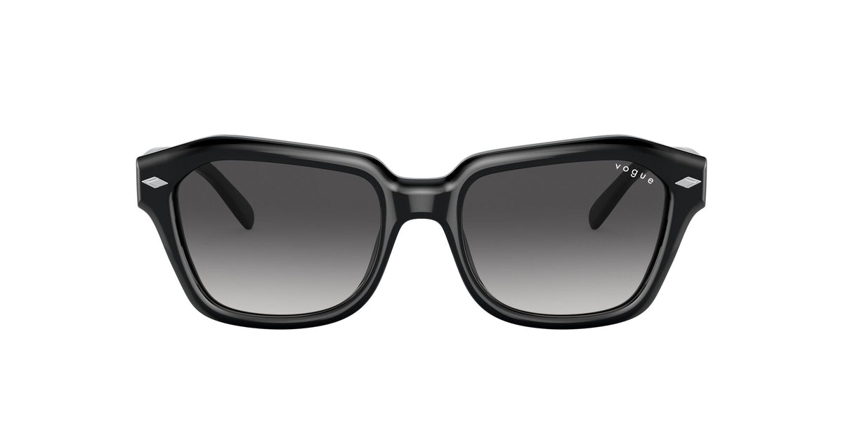Vogue VO 5444SF Black / Grey Gradient 52 / Plastic / Plastic