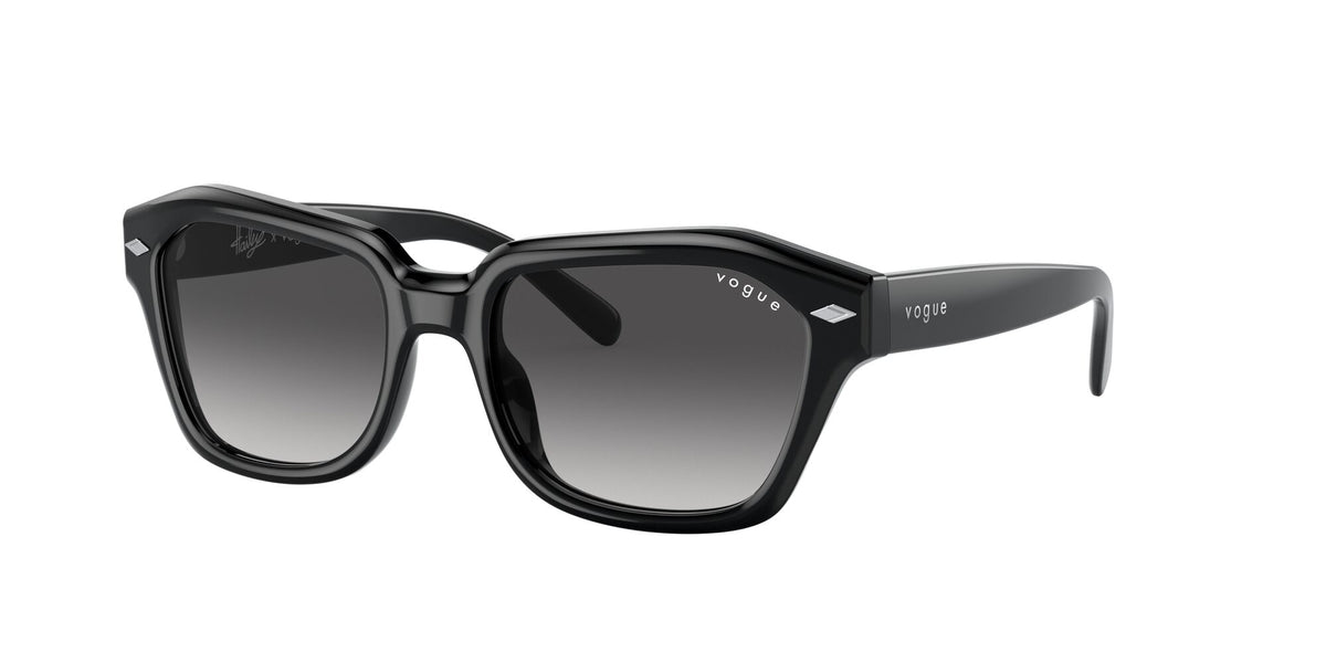 Vogue VO 5444SF Black / Grey Gradient 52 / Plastic / Plastic