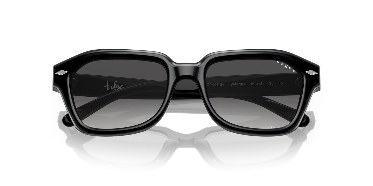 Vogue VO 5444SF Black / Grey Gradient 52 / Plastic / Plastic