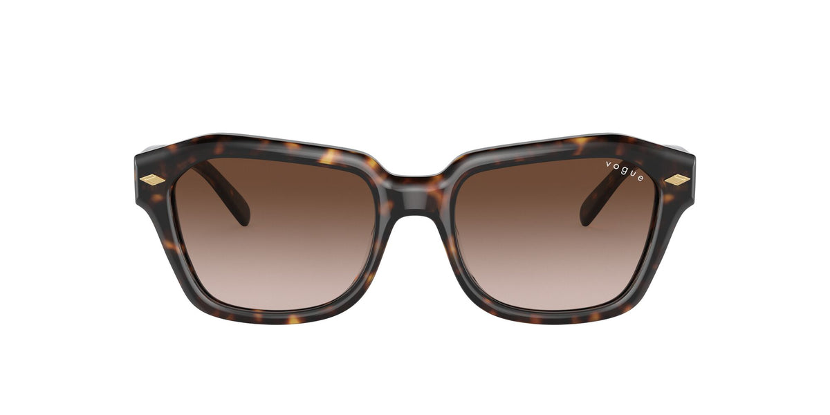 Vogue VO 5444SF Dark Havana / Brown Gradient 52 / Plastic / Plastic