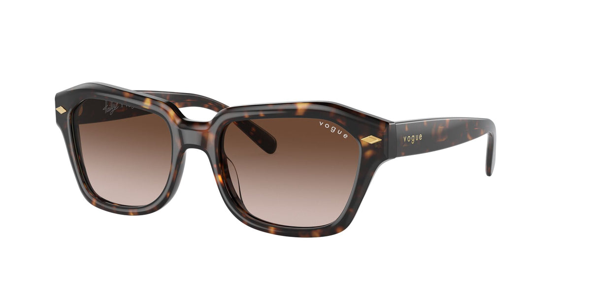 Vogue VO 5444SF Dark Havana / Brown Gradient 52 / Plastic / Plastic
