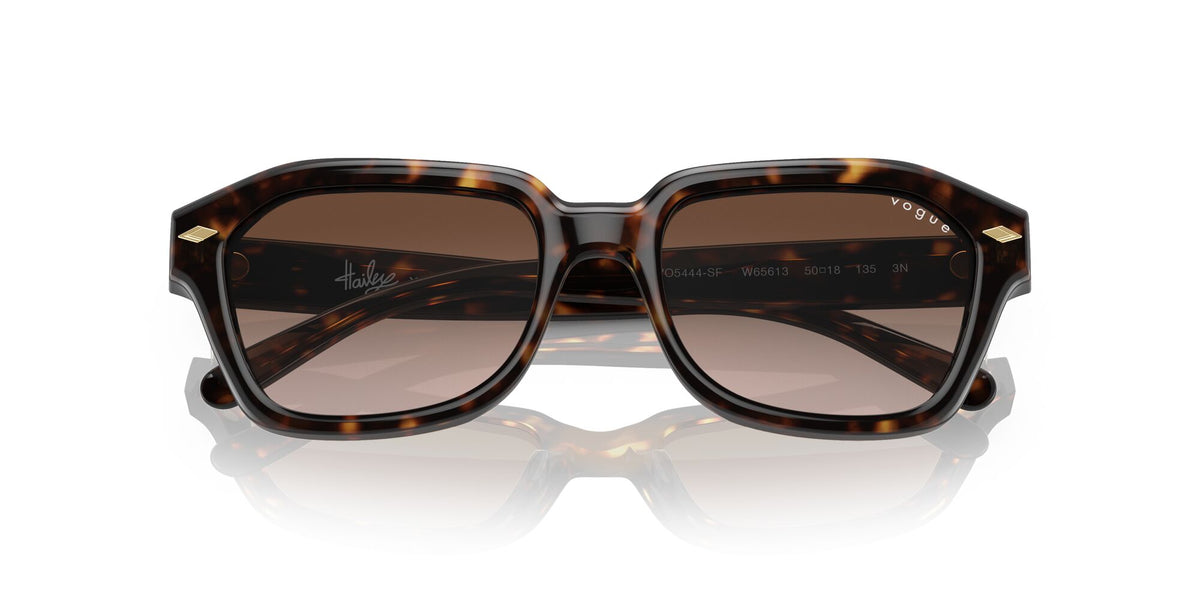 Vogue VO 5444SF Dark Havana / Brown Gradient 52 / Plastic / Plastic