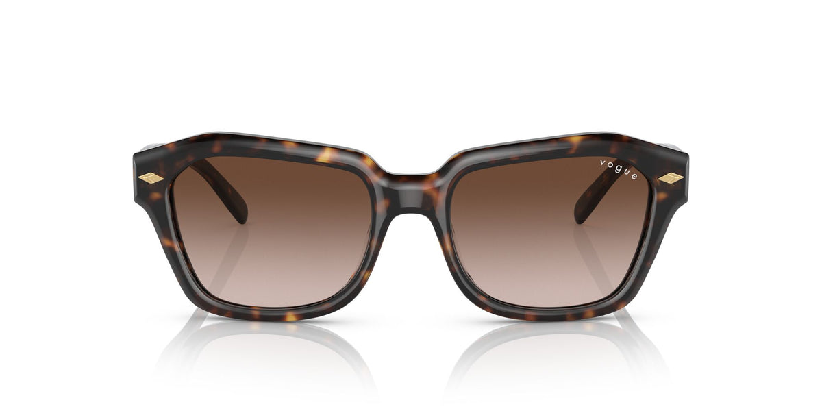 Vogue VO 5444SF Dark Havana / Brown Gradient 52 / Plastic / Plastic