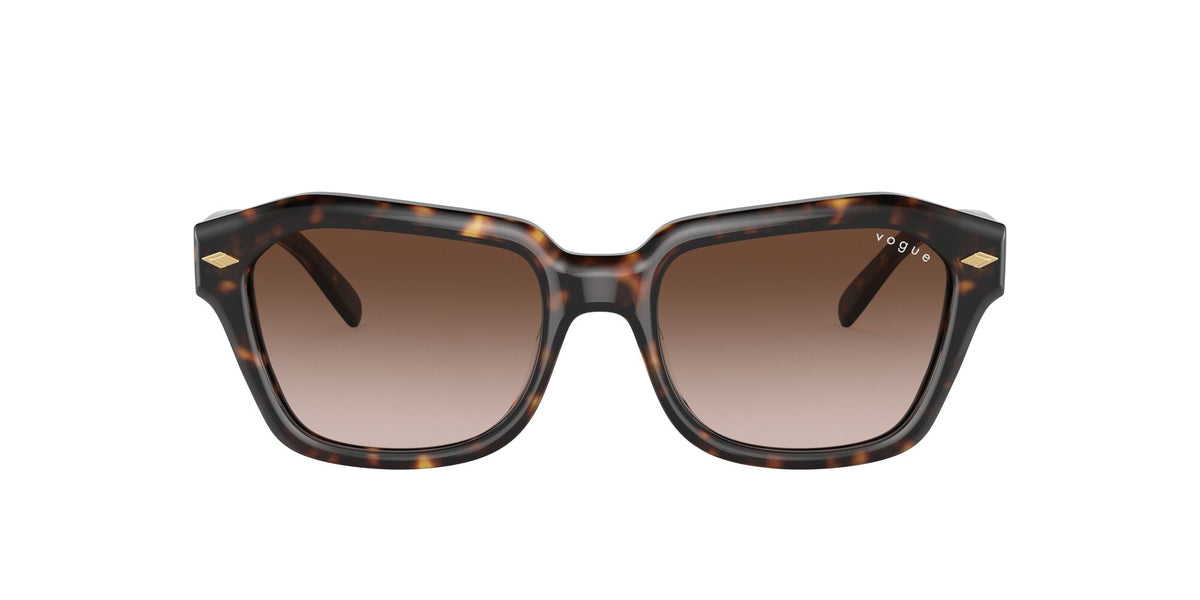 VO 5444S Vogue  Dark Havana / Brown Gradient 52 52 / Polyamide / Acetate / Acetate