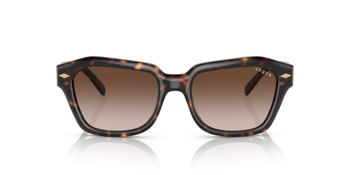 VO 5444S Vogue  Dark Havana / Brown Gradient 52 52 / Polyamide / Acetate / Acetate