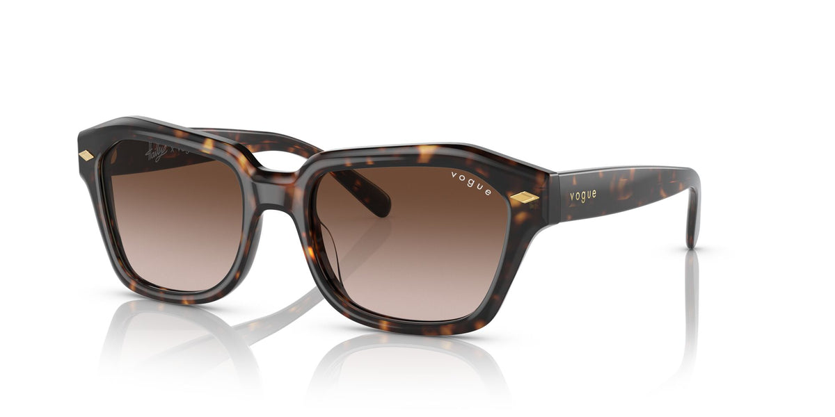 VO 5444S Vogue  Dark Havana / Brown Gradient 52 52 / Polyamide / Acetate / Acetate