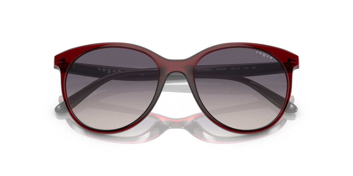 Vogue 0VO5453S 292436 53 Transparent Bordeaux/ Pink Gradient Dark Grey 53 / Plastic / Plastic