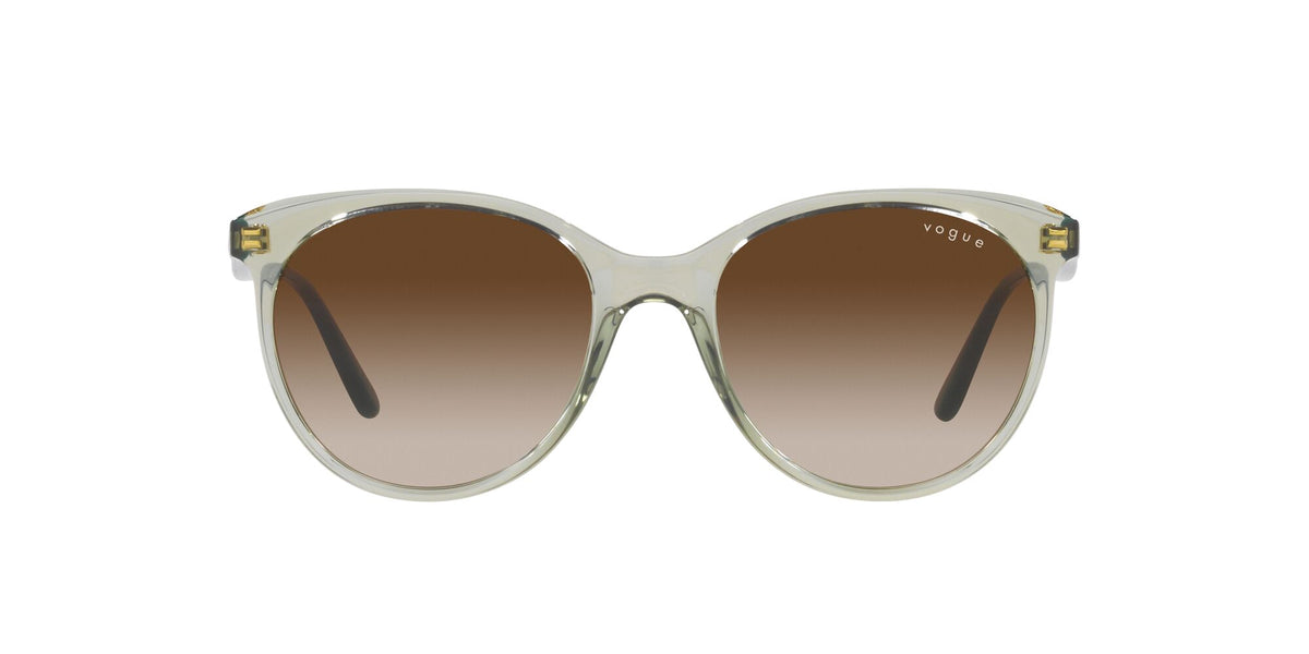 Vogue 0VO5453S 302213 53 Transparent Light Green/ Brown Gradient 53 / Plastic / Plastic