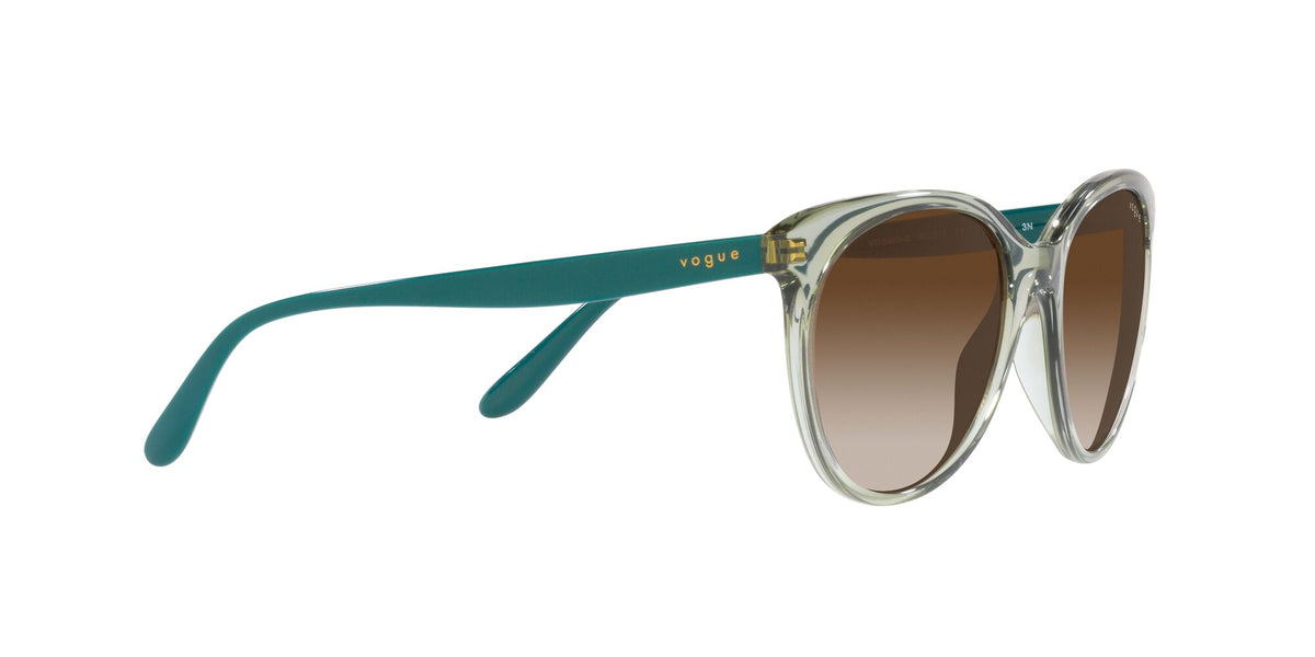 Vogue 0VO5453S 302213 53 Transparent Light Green/ Brown Gradient 53 / Plastic / Plastic