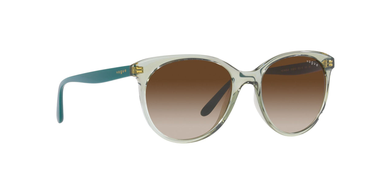 Vogue 0VO5453S 302213 53 Transparent Light Green/ Brown Gradient 53 / Plastic / Plastic