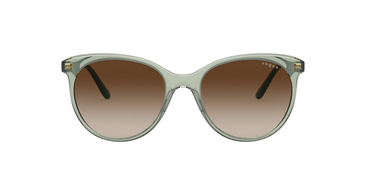 Vogue 0VO5453S 302213 53 Transparent Light Green/ Brown Gradient 53 / Plastic / Plastic