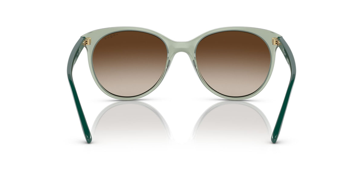 Vogue 0VO5453S 302213 53 Transparent Light Green/ Brown Gradient 53 / Plastic / Plastic