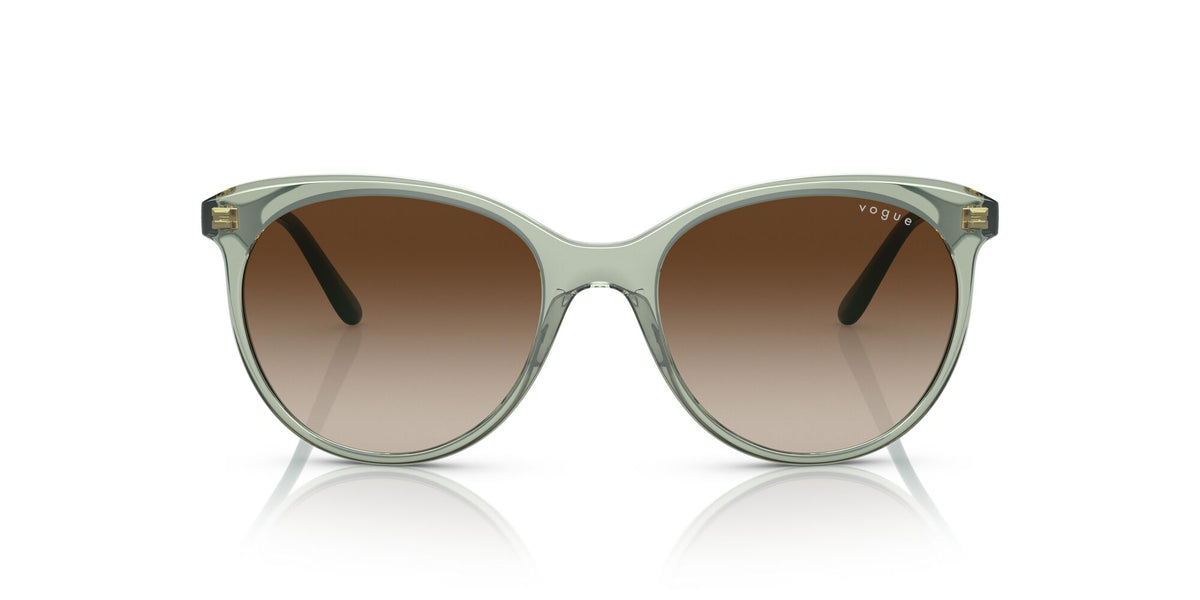 Vogue 0VO5453S 302213 53 Transparent Light Green/ Brown Gradient 53 / Plastic / Plastic